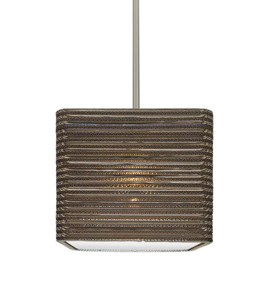 Multi-Systems Line Voltage Pendants by Besa ( 74 | 1TT-KIRK12-LED-SN Kirk 12 ) 