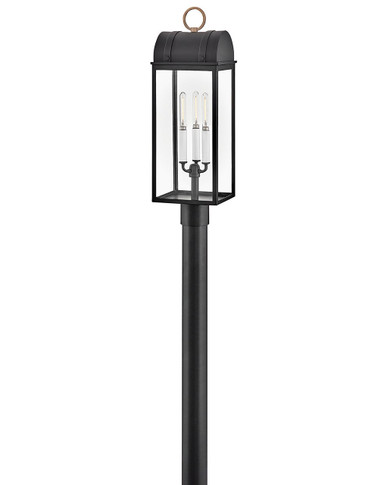 Exterior Post/Pier Head by Hinkley ( 13 | 10661BK-BU Campbell ) 