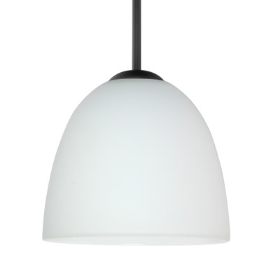 Mini Pendants Glass Down by Besa ( 74 | 1BT-757207-LED-BK Besa Sasha Pendant ) 