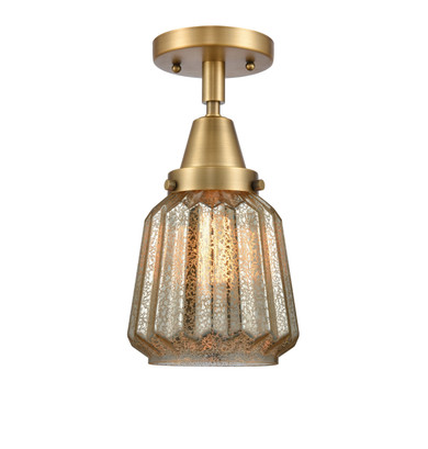 Flush Mounts Glass Down by Innovations ( 405 | 447-1C-BB-G146 Caden ) 