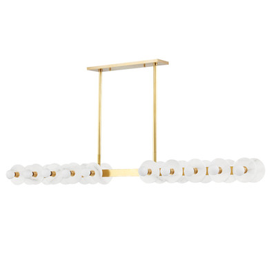 Linear/Island 4 Light + by Hudson Valley ( 70 | 4260-AGB Austen ) 