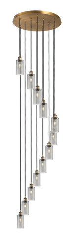 Pendants Multi-port/Cascade by Innovations ( 405 | 126B-12P-BB-G434-7SM Downtown Urban ) 