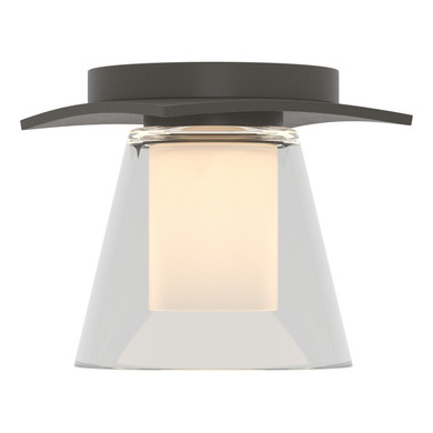 Flush Mounts Glass Down by Hubbardton Forge ( 39 | 126601-SKT-07-ZU0284 Wren ) 