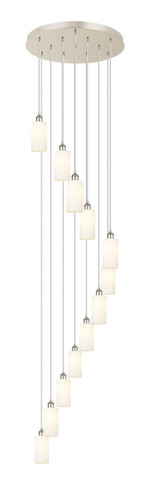 Pendants Multi-port/Cascade by Innovations ( 405 | 126B-12P-PN-G434-7WH Downtown Urban ) 