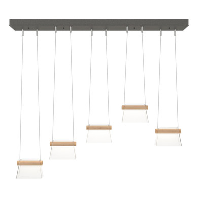 Linear/Island Multi-port/Cascade by Hubbardton Forge ( 39 | 136570-LED-STND-20-WD-ZM0560 Cowbell ) 