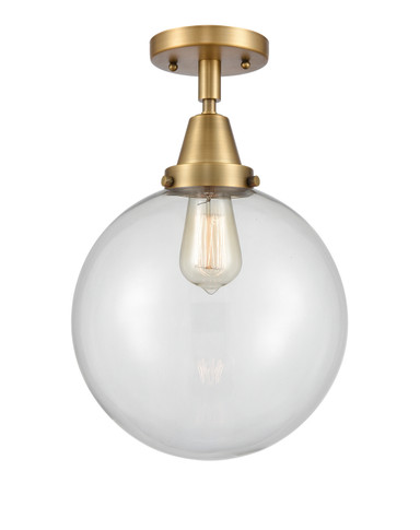 Flush Mounts Glass Down by Innovations ( 405 | 447-1C-BB-G202-10-LED Caden ) 