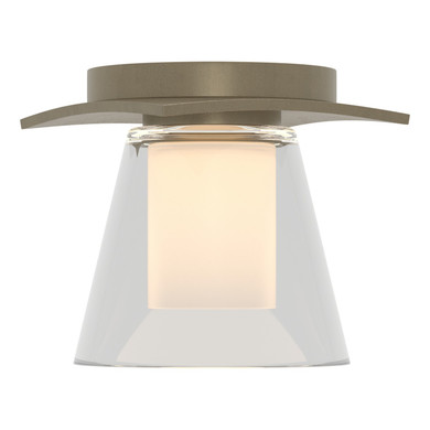 Flush Mounts Glass Down by Hubbardton Forge ( 39 | 126601-SKT-84-ZU0284 Wren ) 