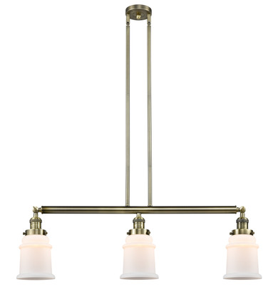 Linear/Island 3 Light Bar by Innovations ( 405 | 213-AB-G181-LED Franklin Restoration ) 