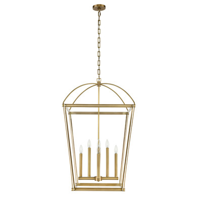 Foyer/Hall Lanterns Open Frame by Alora ( 452 | PD312224VB Manor ) 