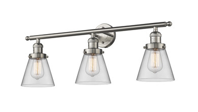Bathroom Fixtures Three Lights by Innovations ( 405 | 205-SN-G62-LED Franklin Restoration ) 