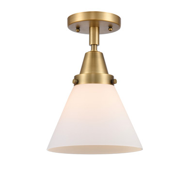 Semi-Flush Mts. Glass Down by Innovations ( 405 | 447-1C-BB-G41-LED Caden ) 