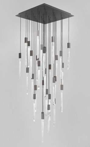 Large Chandeliers Glass Shade by Avenue Lighting ( 192 | HF5431-BLK Alpine ) 