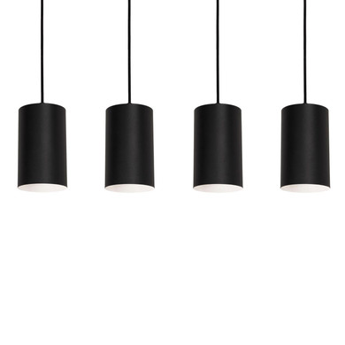 Linear/Island 4 Light + by AFX Lighting ( 162 | TYKP04MBBKLNR4 Tyke ) 