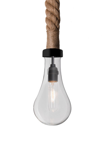 Multi-Systems Line Voltage Pendants by Besa ( 74 | 1JT-DASHCL-EDIL-BK Dash Rope ) 