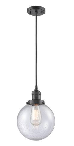 Mini Pendants Cable by Innovations ( 405 | 201C-OB-G204-8-LED Franklin Restoration ) 