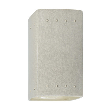 Exterior Wall Mt./Flush by Justice Designs ( 102 | CER-0925W-CRK Ambiance ) 