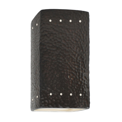 Exterior Wall Mt./Flush by Justice Designs ( 102 | CER-0925W-HMIR Ambiance ) 