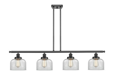 Linear/Island 4 Light + by Innovations ( 405 | 916-4I-BK-G72-LED Ballston Urban ) 