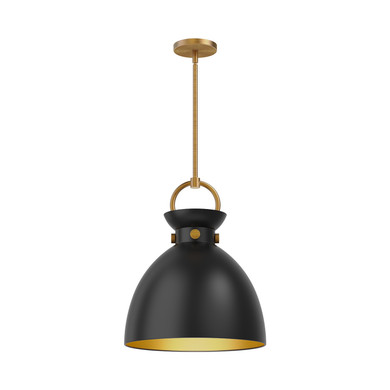 Pendants Metal Shade by Alora ( 452 | PD411314AGMB Waldo ) 