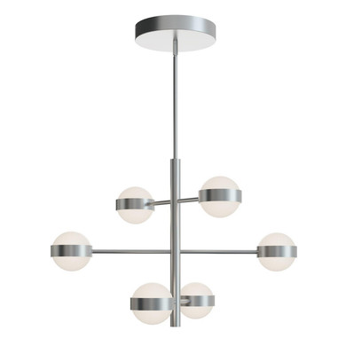 Mid. Chandeliers Glass Up by AFX Lighting ( 162 | VRNP3X6LAJUDSN Verona ) 