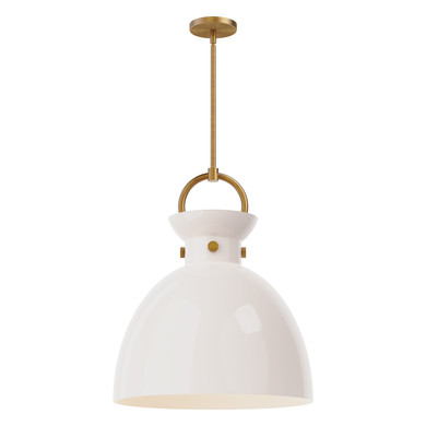 Pendants Metal Shade by Alora ( 452 | PD411818AGGO Waldo ) 