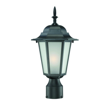 Exterior Post/Pier Head by Acclaim Lighting ( 106 | 6117BK/FR Camelot ) 