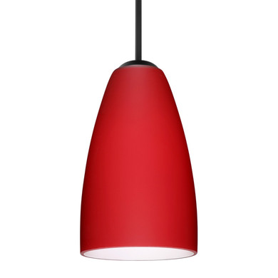 Mini Pendants Glass Down by Besa ( 74 | 1JT-1511RM-LED-BK Besa Riva 9 Pendant ) 