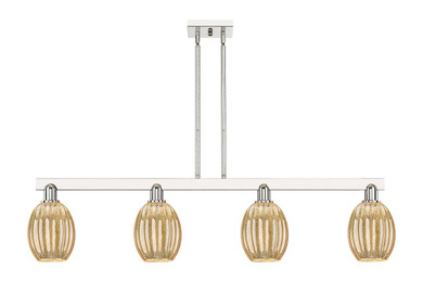Linear/Island 4 Light + by Innovations ( 405 | 716-4I-PN-G459-6ME Arcadia ) 