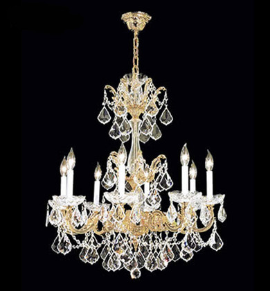 Mid. Chandeliers Candle by James R. Moder ( 64 | 94328GB22 Madrid Cast Brass ) 