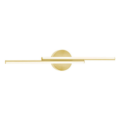 Bathroom Fixtures Cylindrical / Linear by AFX Lighting ( 162 | ELAV2404L30D1SB Ella ) 