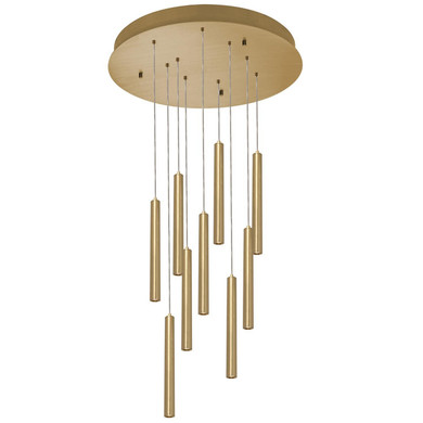 Mid. Chandeliers Multi-Port/Cascade by AFX Lighting ( 162 | ELIP01L30UDSBRND9 Eli ) 