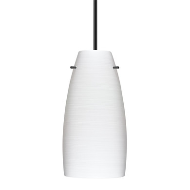 Mini Pendants Glass Down by Besa ( 74 | 1JT-1512KR-LED-BK Besa Tao 10 Pendant ) 
