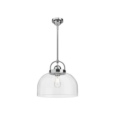 Pendants Glass Down by Alora ( 452 | PD461101CH Lancaster ) 