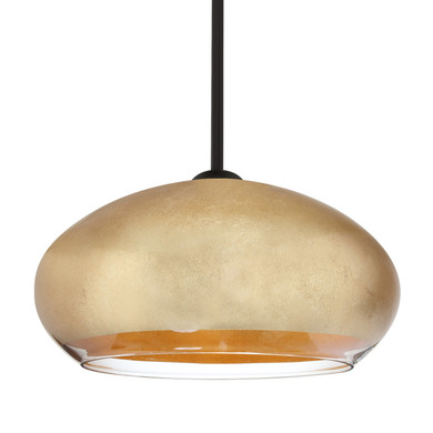 Pendants Bowl Style by Besa ( 74 | 1TT-4345GF-LED-BK Besa Brio 14 Pendant ) 