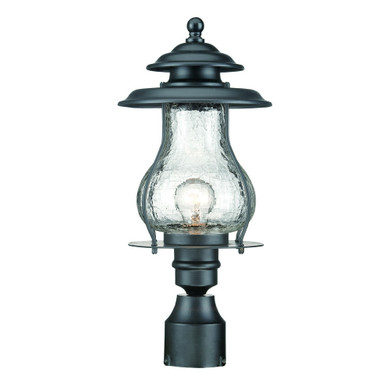 Exterior Post/Pier Head by Acclaim Lighting ( 106 | 8207BK Blue Ridge ) 