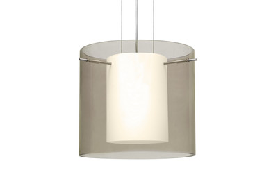 Multi-Systems Line Voltage Pendants by Besa ( 74 | 1KG-S18407-LED-SN Pahu ) 