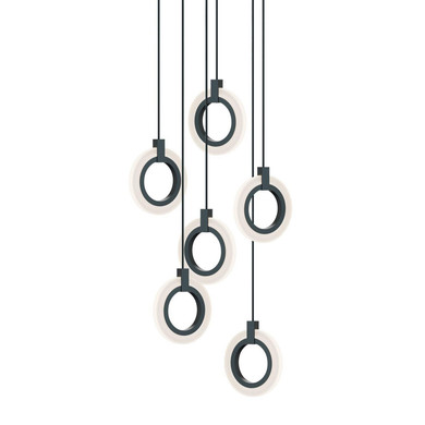 Mini Chandeliers Multi-Port/Cascade by AFX Lighting ( 162 | HLOP08LAJUDBKRND6 Halo ) 