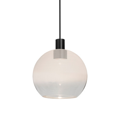 Mini Pendants Glass Down by Besa ( 74 | 1XC-NEWTON6WC-LED-BK Besa Newton 6 Pendant ) 