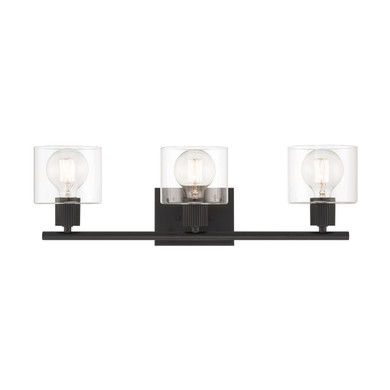 Bathroom Fixtures Three Lights by Designers Fountain ( 43 | D285M-3B-MB Vibrato ) 