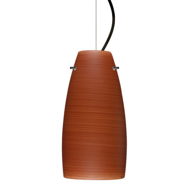 Mini Pendants Glass Down by Besa ( 74 | 1KX-1512CH-LED-BK Besa Tao 10 Pendant ) 