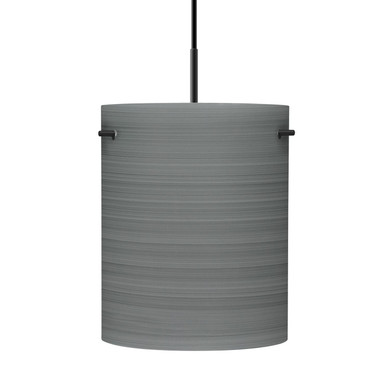 Mini Pendants Glass Down by Besa ( 74 | 1JC-4006TN-LED-BK Besa Tamburo 8 Pendant ) 