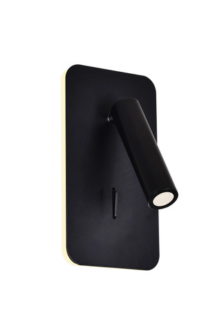 Sconces Directional/Cylinder by CWI Lighting ( 401 | 1243W6-101 Private I ) 