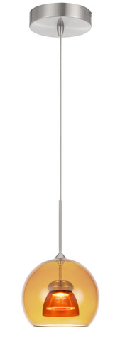 Mini Pendants Cable by Cal Lighting ( 225 | UP-335-AM-AMBCL Dimmable With Lutron Brand Dimmers: Dvcl-153P, Scl ) 