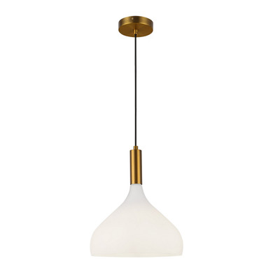 Pendants Glass Down by Alora ( 452 | PD532312AGOP Belleview ) 