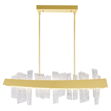 Linear/Island 4 Light + by CWI Lighting ( 401 | 1246P39-602 Guadiana ) 
