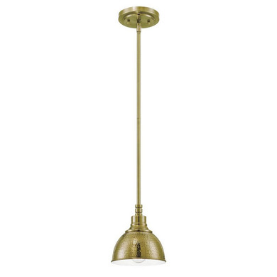 Mini Pendants Metal Shade by Craftmade ( 46 | 35991-LB Timarron ) 