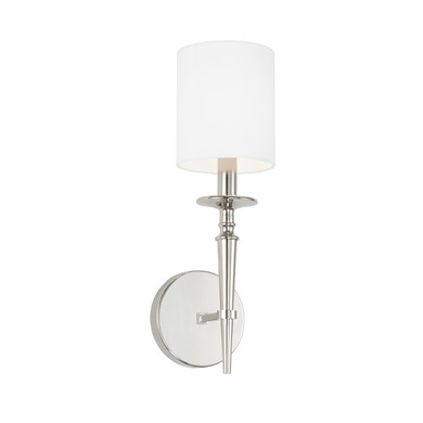 Sconces Single Candle by Capital Lighting ( 65 | 642611PN-701 Abbie ) 