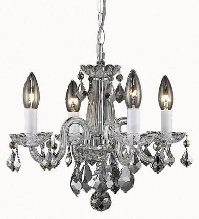 Mini Chandeliers Candle by Elegant Lighting ( 173 | LD7804D15C Azalea ) 