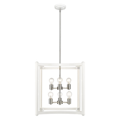 Foyer/Hall Lanterns Open Frame by Acclaim Lighting ( 106 | IN20041WH Coyle ) 