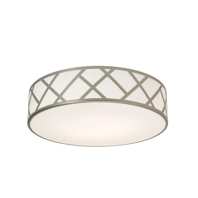 Flush Mounts Drum Shade by AFX Lighting ( 162 | HVNF21MBSN Haven ) 